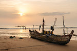 Sunrise at Busua Beach, Busua, Ghana, Africa