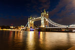 Tower Bridge over Thames River