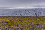 Landscape with glacier, Skaftafell, Austur-Skaftafellssysla, Iceland