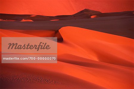 Dune Namibie abstraite
