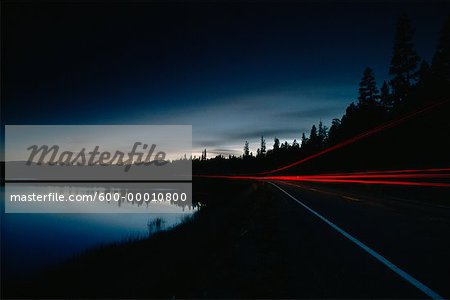 Taillights Montana, USA