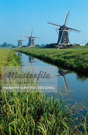 Liedschendam den Niederlanden Windmühlen