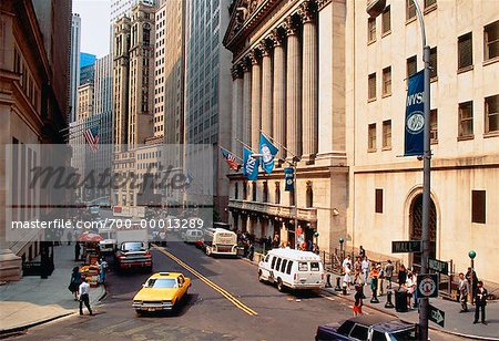 Bourse de New York New York City, New York, États-Unis