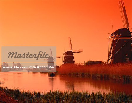 Windmills Leidschendam, The Netherlands
