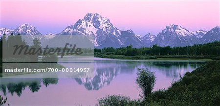 Parc National de Mount Moran Grand Tetons, Wyoming, USA