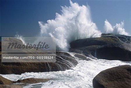 Afrique du sud de la côte Atlantique