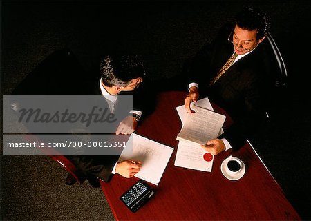 Businessmen in Meeting