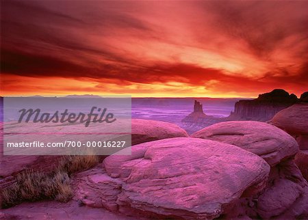 Sunset Canyonlands National Park, Utah, USA
