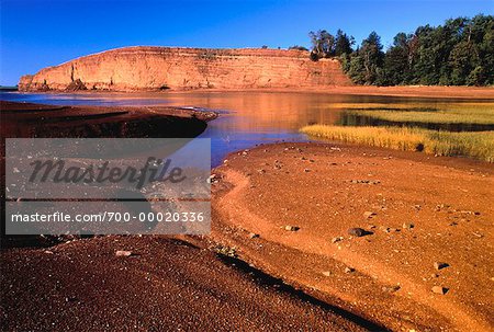 Low Tide Bay of Fundy, Minas Basin Nova Scotia, Canada