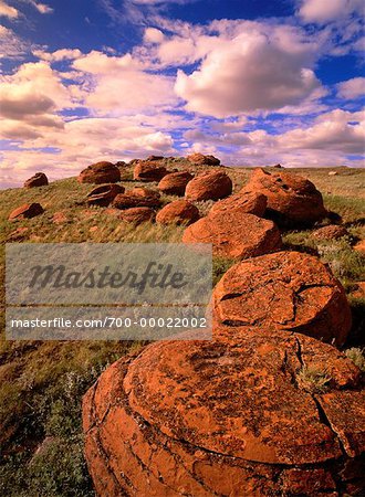 Red Rock Coulee sud de l'Alberta, Canada