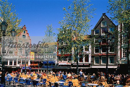 Outdoor Cafe Amsterdam, The Netherlands