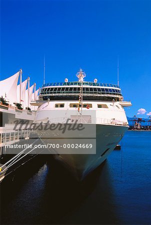 Ancré bateau Vancouver, Colombie-Britannique Canada