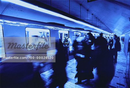 Busy Subway Station Busy Subway Station