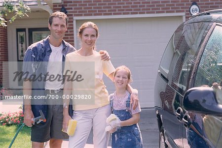 Family Washing Mini-Van