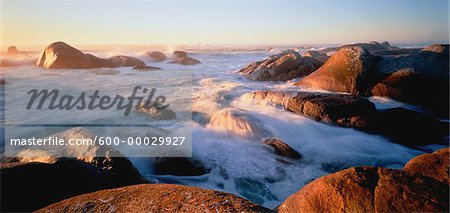 Westliche Kap Shoreline, Western Cape, Südafrika
