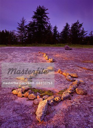 Petroform Parc Provincial de Whiteshell (Manitoba), Canada