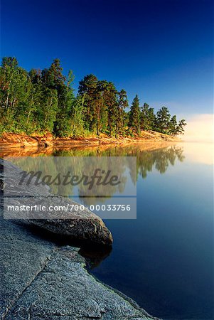 Caddy du Parc Provincial Whiteshell Lake (Manitoba), Canada