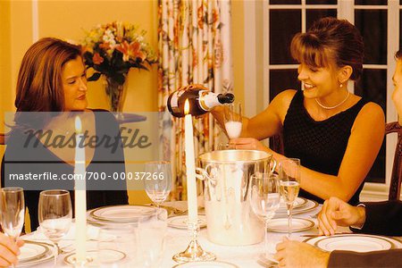 Women at Dinner Party