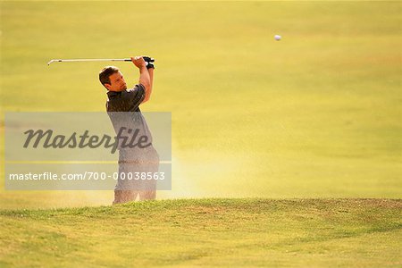 Male Golfer