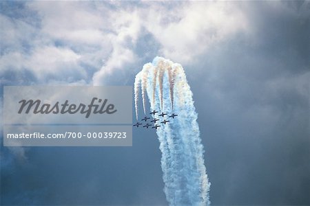 Snowbirds Rothirsch International Air Show Red Deer, Alberta, Kanada