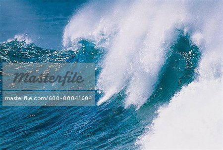 Waves, North Shore, Oahu, Hawaii, USA