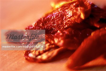 Close-Up of Sun-Dried Tomatoes