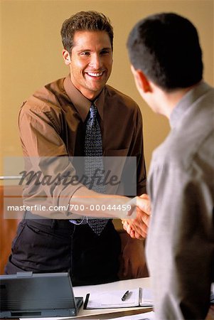 Businessmen Shaking Hands