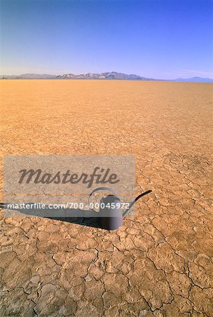 Watering Can in Desert Nevada, USA