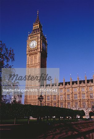 Big Ben und Parlament Gebäude London, England