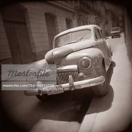 Oldtimer auf der Straße Havanna, Kuba