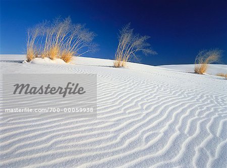 Gips Sanddünen, Tularosa-Becken weißen Sands Nationalmonument New Mexico, USA