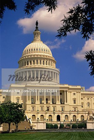 Le bâtiment du Capitole de Washington, DC, USA