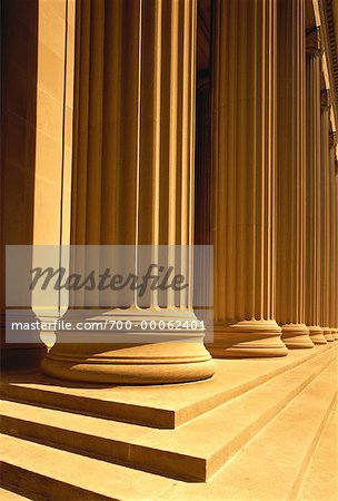 Columns at MIT Boston, Massachusetts, USA