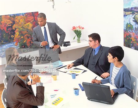 Business Meeting in Boardroom