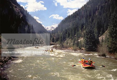 White Water Rafting Animea River, Colorado, USA