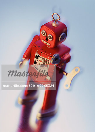 Wind-Up Toy Robot