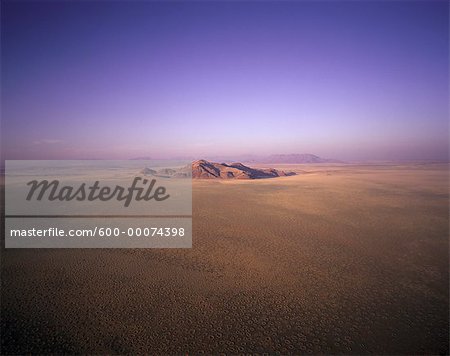 Aerial View of Barren Landscape, Namib Naukluft Park, Namibia