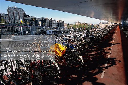 Bike Lot Amsterdam, Holland