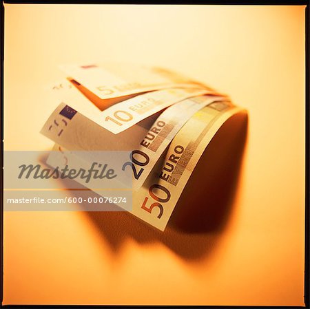 Roll of European Currency