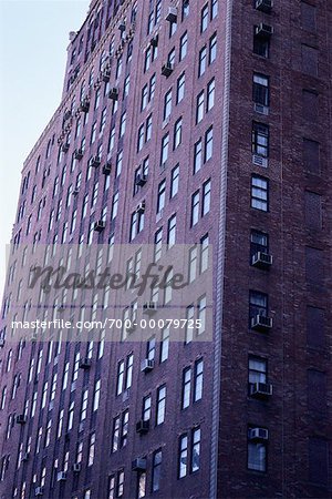 Apartment Building and Sky Chelsea, New York, USA