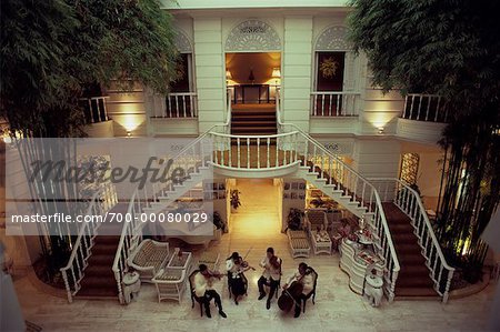Interior of The Oriental Hotel Bangkok, Thailand