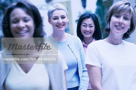 Portrait of Four Women Outdoors