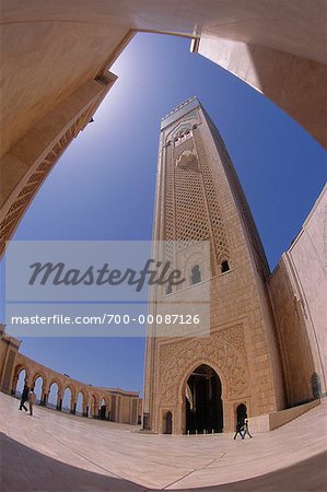 Hassan II Moschee Casablanca, Marokko