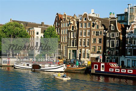 Fluss Amstel Amsterdam, Niederlande