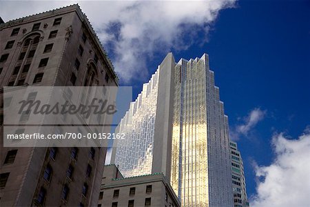 Royal Bank Towers et le Royal York Hotel de Toronto, Ontario, Canada