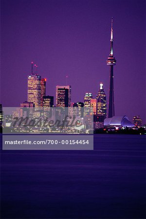 Skyline de la ville Toronto, Ontario, Canada