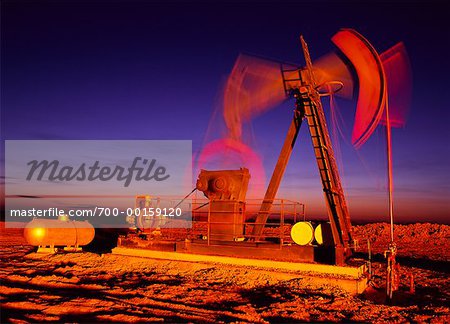 Oil Pump Jack Alberta, Canada