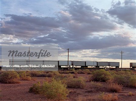 Train in New Mexico