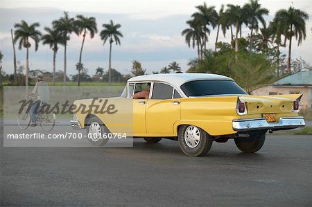 Old Car Zapata Peninsula, Cuba