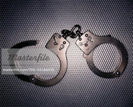 Close-Up of Handcuffs